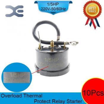 10PCS 220V 150W Overload Protector for Refrigerator Compressor