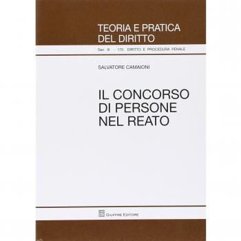 Il concorso di persone nel reato