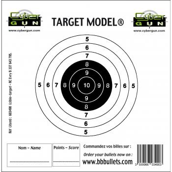 BulletProof Paper Targets 172mm x 172mm (Pack of 50)