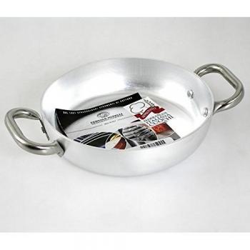 AGNELLI - Tegame 2 Maniglie Diametro 38 cm - Linea Alluminio 3 mm