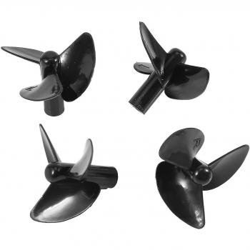 Pièces de Rechange Hélice pour Bateau RC Flytec 2011-5, 4 Pcs