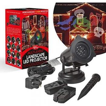 Global Illumination Multi-Theme Indoor/Outdoor LED Projector Light 0410299