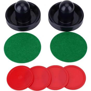 Mesa de Hockey Rojo con Accesorios para Mallet