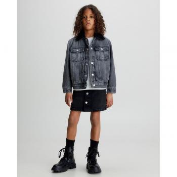 Falda denim negra Calvin Klein
