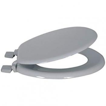 Abattant WC MSV en MDF blanc avec charnières PS