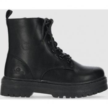 Botín Chika10 estilo militar negro