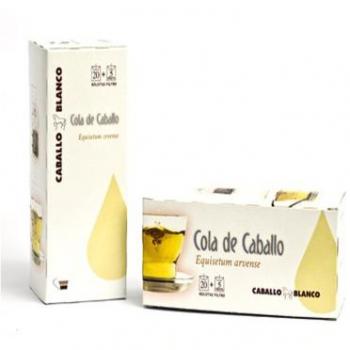 Cola Caballo Ecológico 25 Filtros CABALLO BLANCO