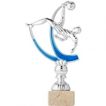 Silver Pallart 7132 Soccer Trophy – 17 cm One‑Size