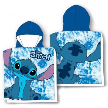 Poncho Toalla Stitch Microfibra - Disney