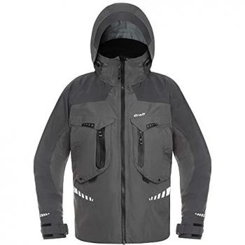 Graff Chaqueta de Pesca Impermeable Verde