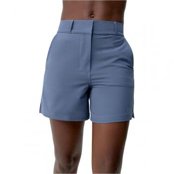 Pantaloni corti Born Living Yoga Trecker Performance verde turchese donna - M