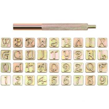Wood and Leather Craft Punching Stamp Kit