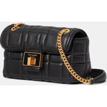 Kate Spade New York Umhängetasche - Evelyn Quilted Leder - Gr. unisize - in Schwarz - für Damen