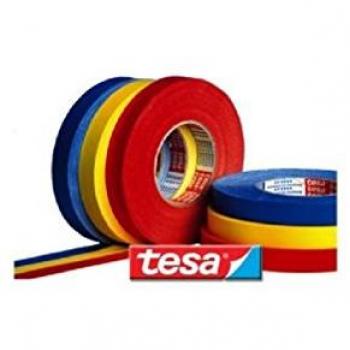 Tesa 4651 Gewebeband, 15mm x 50m, rot