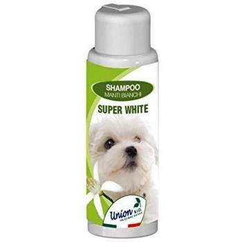 Union bio shampoo super white per cani manti bianchi 250ml