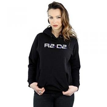 Star Wars The Rise Of Skywalker R2-D2 Text Logo Hoodie