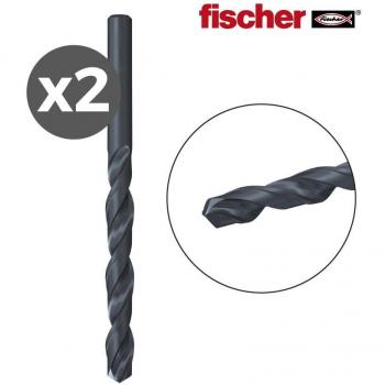 Fischer - Punta trapano in acciaio per metallo hss-r 2,5 k