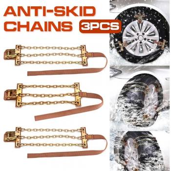Universal 3-Piece Snow and Ice Chains