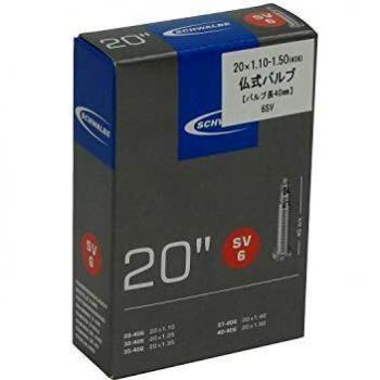 Schwalbe SV6 Presta Valve Inner Tube 20 x 1 1/8 - 1.50 - 40mm Valve
