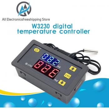 Termostato digital W3230 para 12V 24V 110V 220V AC