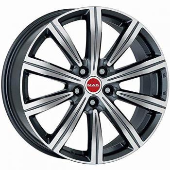 Cerchio in lega MAK Birmingham 9x22 5x108 ET 45 Gun Metal Specchio