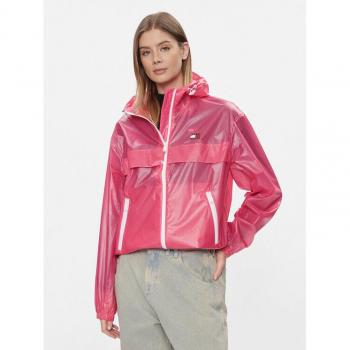 TJW Glossy Tech Chicago – Giacca a Vento Rosso Regular Fit