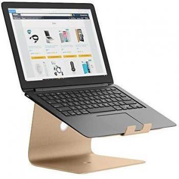 SLABO Notebookhalter Aluminium Gold für MacBook Pro