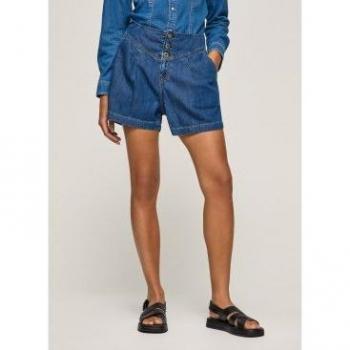 Jeans Corti Stella Pleat 1/4 di Pepe Jeans