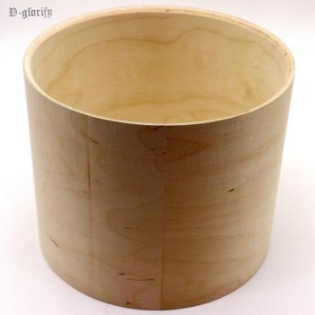 Birch Wood Drum Shell 8 Inch with 45 Degree Bearing Edge
