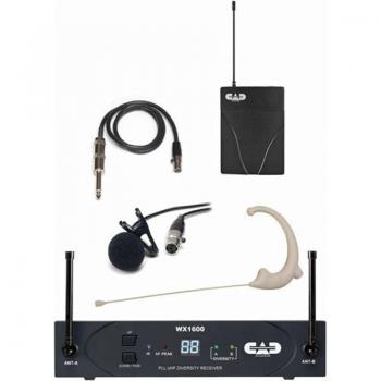 CAD Audio StageSelect WX1610 Wireless Bodypack System, Frequency: G: 542-564MHz