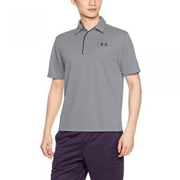 Under Armour Tech Polo Men Grey, Size: XL