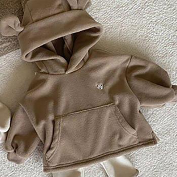 MILANCEL 2022 Spring Toddler Bear Sweatshirt