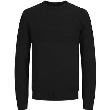 JJerry Knit Crew Neck: Punto Versátil