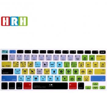 HRH Premiere Pro CC Korean Hotkey Silicone Keyboard Cover for Mac Air/Pro
