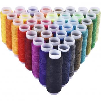 Polyester Yarn Sewing Thread Kit - 39 Colors