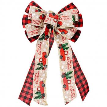Fleur de Noël tissée à la main