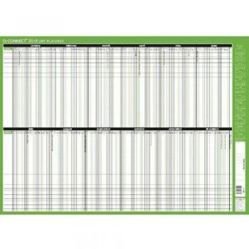 Q-Connect KFDPU18 Day Planner (855x610mm, 2018)