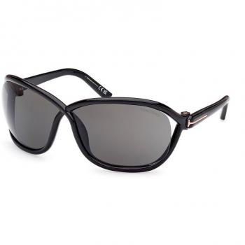 Tom Ford Fernanda Butterfly Sunglasses - Black/Gray Solid - 68mm