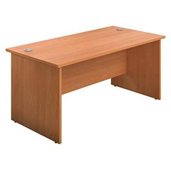 Tc 1200X800 Panel Rectangular Desk Beech + 2 Drawer Ped