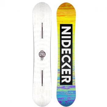 Nidecker Sensor Pro 2025 Unisex Snowboard 154cm White
