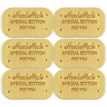 50Pcs 38x22mm Handmade Tags Special Edition for You Sewing Labels