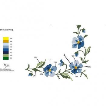 Kreativset für Kreuzstichblumen