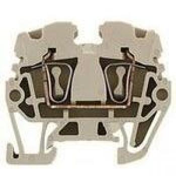 Weidmüller ZDUA 2.5‑2 Bloc de passage 1720920000‑1 beige