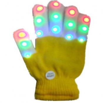 Guantes de dedo iluminados para pequeños 72XC