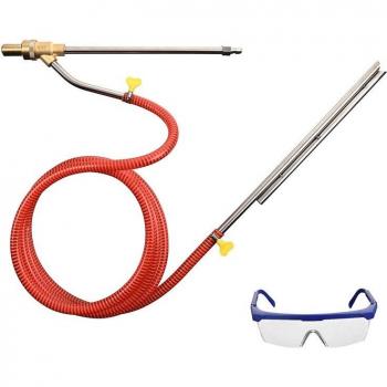 SHGO HEIßER-Druck Unterlegscheibe Nasssandstrahler-Kit, 5000 PSI, 1/4 Zoll Schnelltrennung