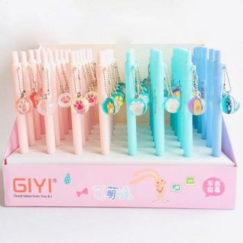 0.5mm Cute Bead Cat Claw Mechanical Pencils for Kids