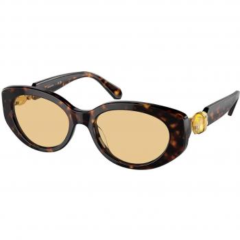 Óculos de Sol Feminino Swarovski SK6002F Asian Fit 1002/8 Tortoiseshell