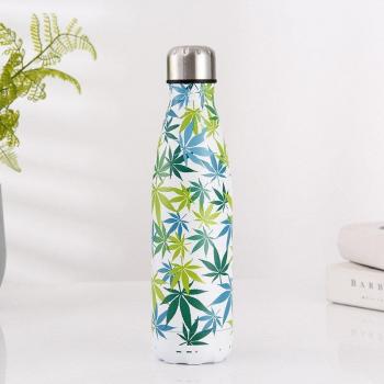 500ml Leaf Insulated Vacuum Thermos Drink Bottle