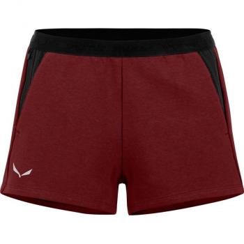 Pantalón corto Salewa Lavaredo Hemp Train granate mujer - 40