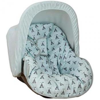 Colchoneta para Bebê Tepee Água Marina